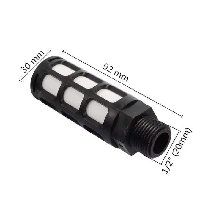 Filtre à filetage mâle 1/2 ", Mini filtre en coton PP, filtre en ligne pour entrée d'eau de pompe de
