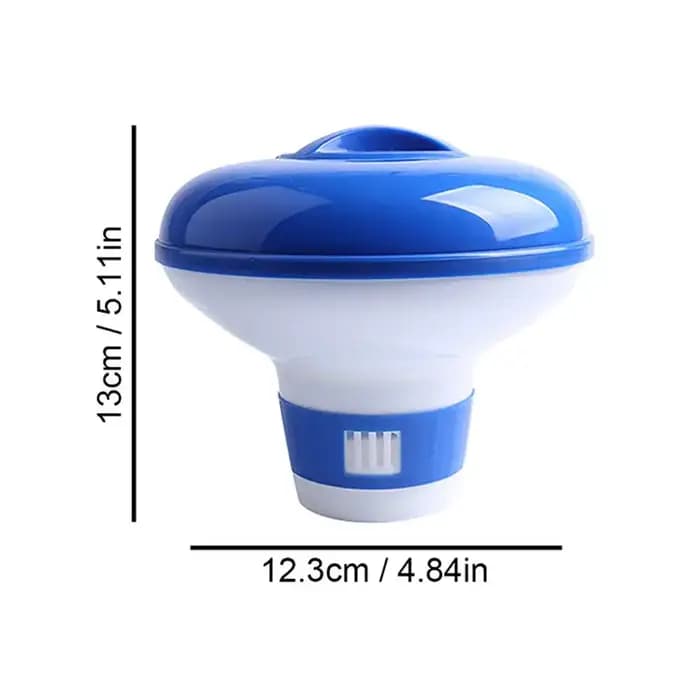 Flotteur distributeur automatique de produits chimiques pour piscine, pour comprimés de chlore et de bromure, pour l'entretien des spas, des bains à remous et des piscines