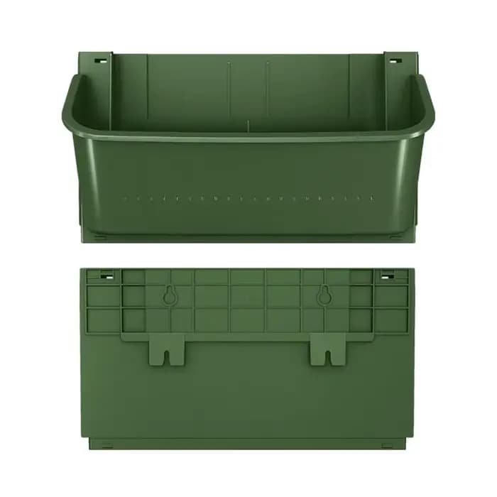 Pot de fleur en plastique durable pour bonsaï, jardinière murale, succulente, bureau à domicile