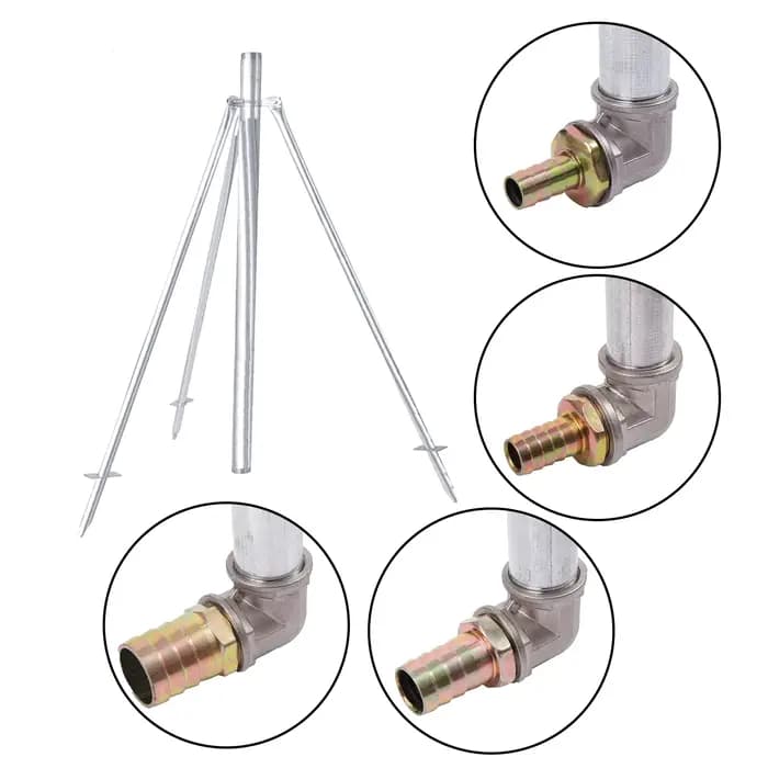 Trépied à filetage BSP de 1 pouce, support d'arrosage à bascule pour jardin, pelouse, Agriculture, I