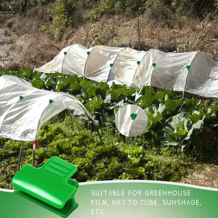 Pinces à Serre pour Cadre de Support de Jardin, Piquets d'Extension de Plantes de Saison, 8/11/16/19