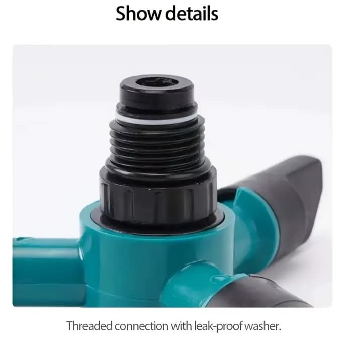 Tête d'arrosage rotative automatique résistante à 360 degrés, système d'irrigation automatique, outi