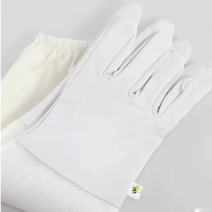 Gants d'apiculture, manches de protection ventilées, gants longs professionnels anti-abeilles en pea