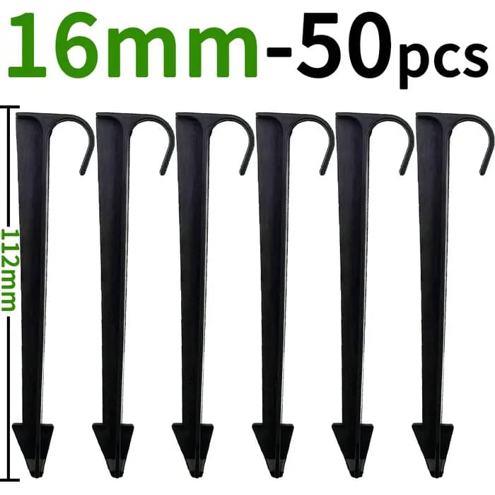 Supports de tuyau d'arrosage de type C