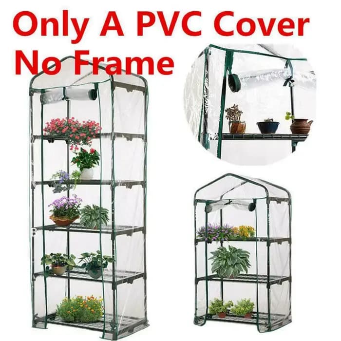Couverture chauffante de jardin transparente en PVC
