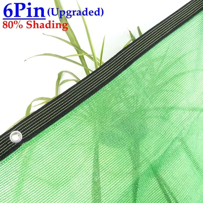 Filet pare-soleil vert Anti UV HDPE 3 ~ 12 broches, auvent de gazébo extérieur, maille d'ombrage, se