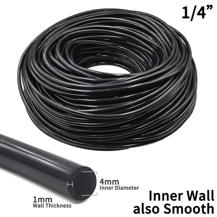Tuyau d'arrosage de jardin en PVC, micro tuyau d'irrigation goutte à goutte, arroseur de tube, 100 e