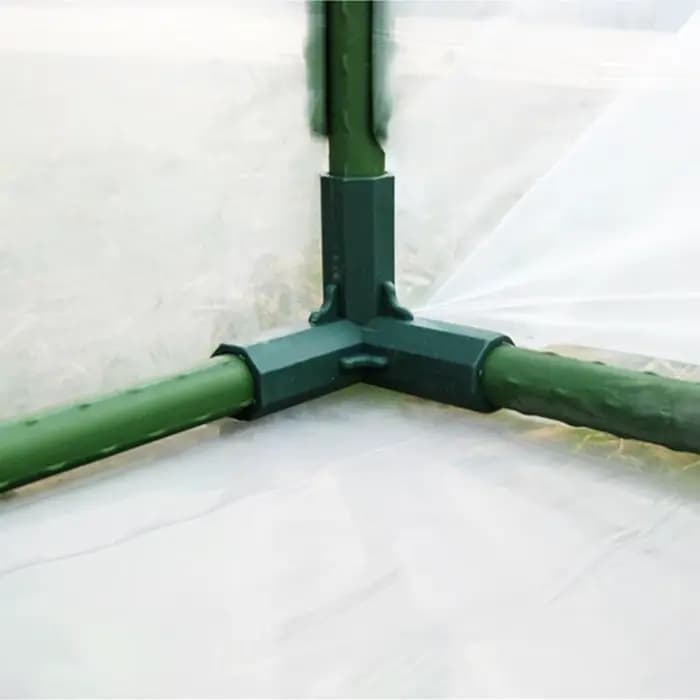 Raccord en PVC pour cadre de serre, support stable, connecteur de construction, 5 types, rapDuty, 16