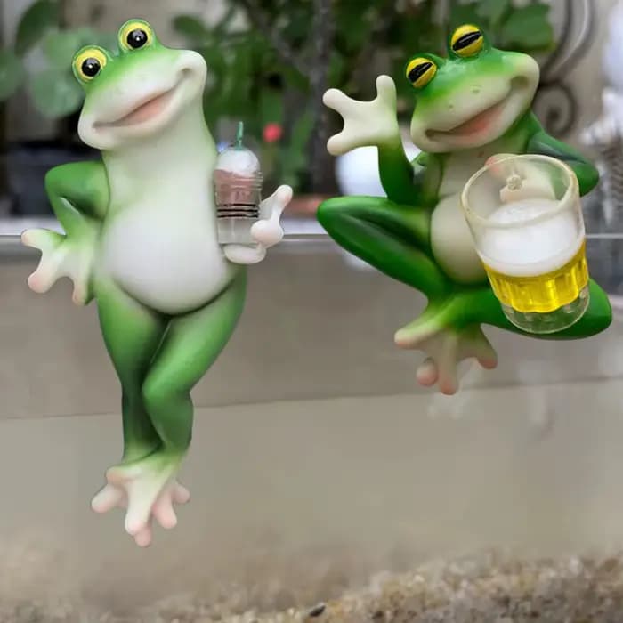 Pot de fleur mignon Hugger grenouille fantaisiste