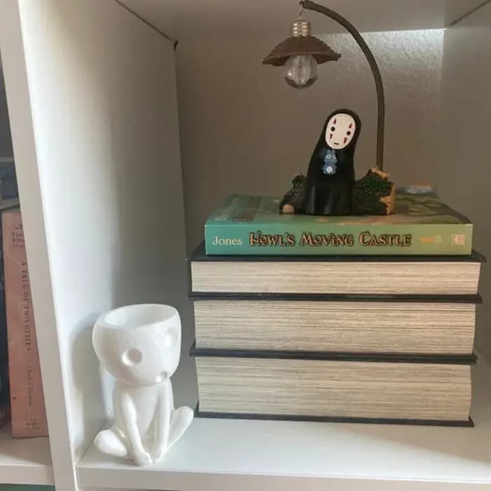 Pot de user inage Kodama pour Plantes d'Nik, Elfes des Arbres Kawaii, Petit Support de Plante à Air, Pots de Fleurs
