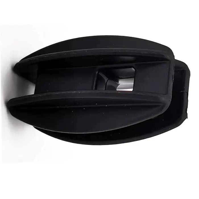 Isolateur de clôture électrique en plastique noir stabilisé UV, clôture de jardin de ferme, extrémit