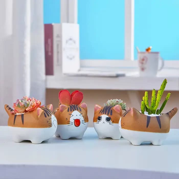 Pot de fleur en céramique pour bonsaï