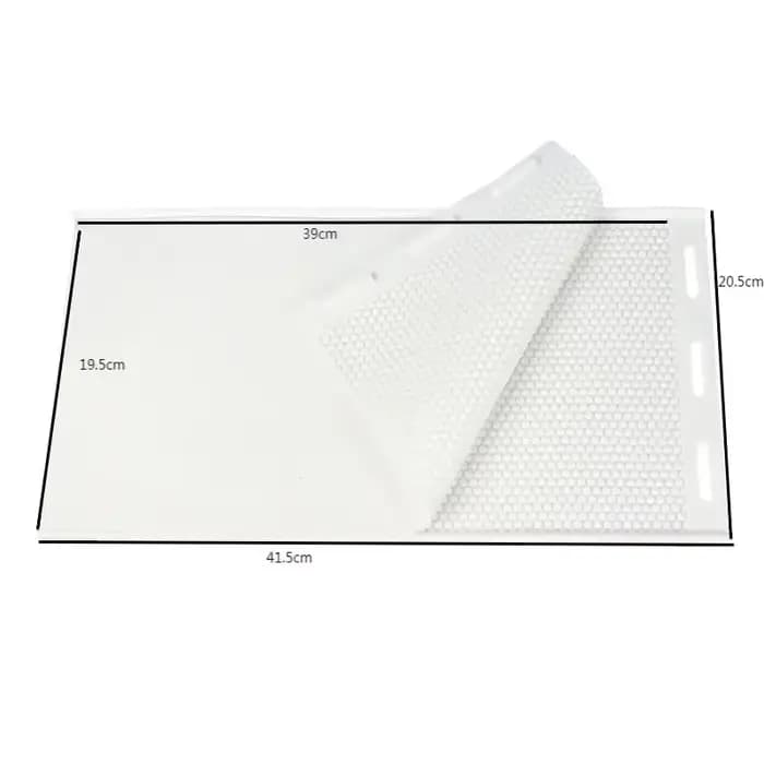 Moule de base en accent d'abeille en PVC souple, feuille de presse à la cire d'abeille, moule de bas