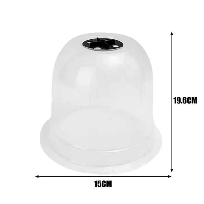 Mini cloches de serre en plastique réutilisables, 1/10 pièces, couverture isolante pour plantes de j