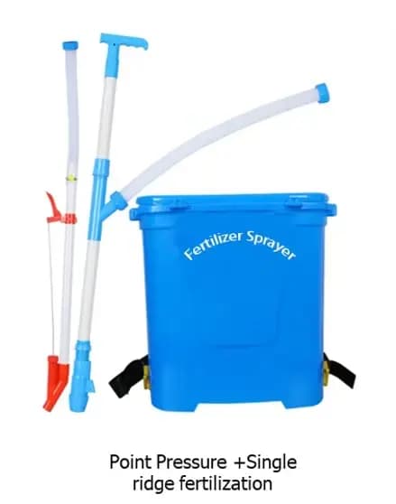 Épandeur manuel d'engrais/outils manuels de jardin, applicateur de pulvérisation d'engrais à une tou