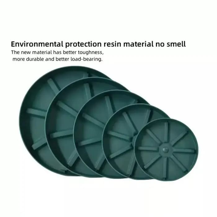 Nouveau plateau de Pot de fleurs Mobile Anti-regard racine support de Pot de fleur en plastique Patio respirant Base