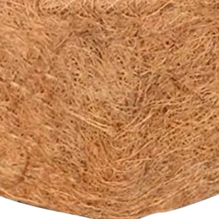 Doublure de panier de coco 14/16 naturel pour jardinières, doublures AMP rondes, doublure de remplac