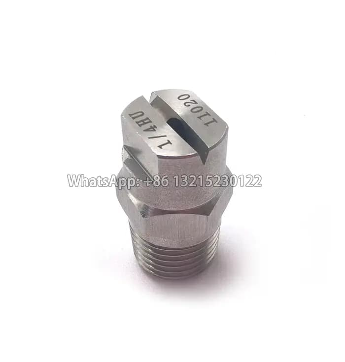 Buse de pulvérisation à ventilateur plat HVV/HU SS304, 1/8 ", 1/4", 1501 ", livres industriels/d'usi