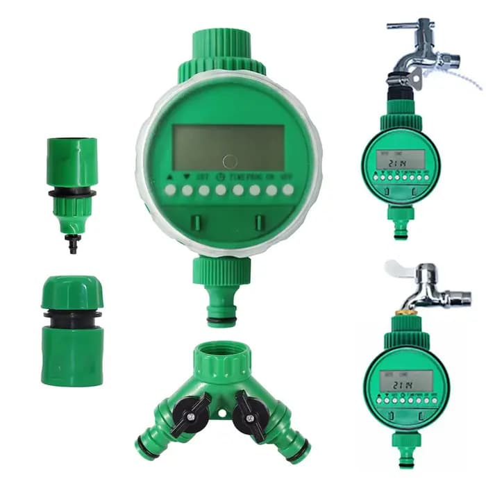 Minuterie d'eau automatique à écran LCD, dispositif de contrôle d'irrigation de jardin, contrôleur d