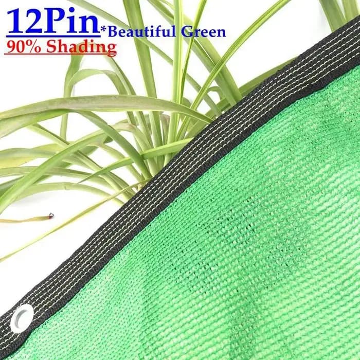Filet pare-soleil vert Anti UV HDPE 3 ~ 12 broches