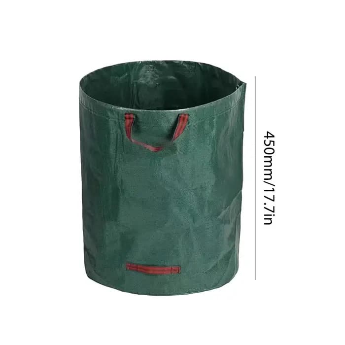 Sac de déchets de jardin, sac de jardin de grande capacité, sac de rangement de feuilles étanche réu