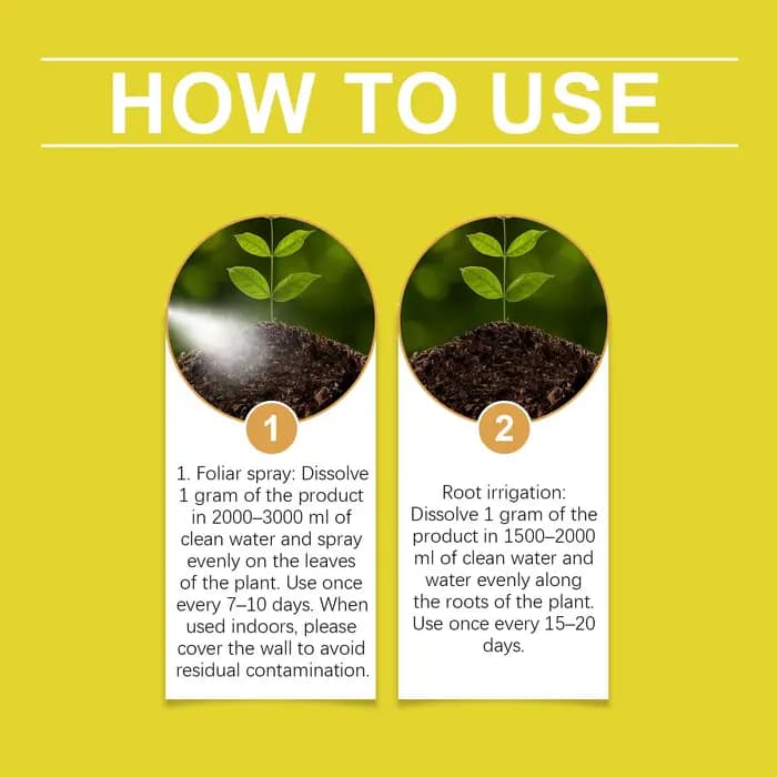 Activateur de sol pour jardin – Engrais pour plantes tout usage qui desserra le sol compacts et les fournitures