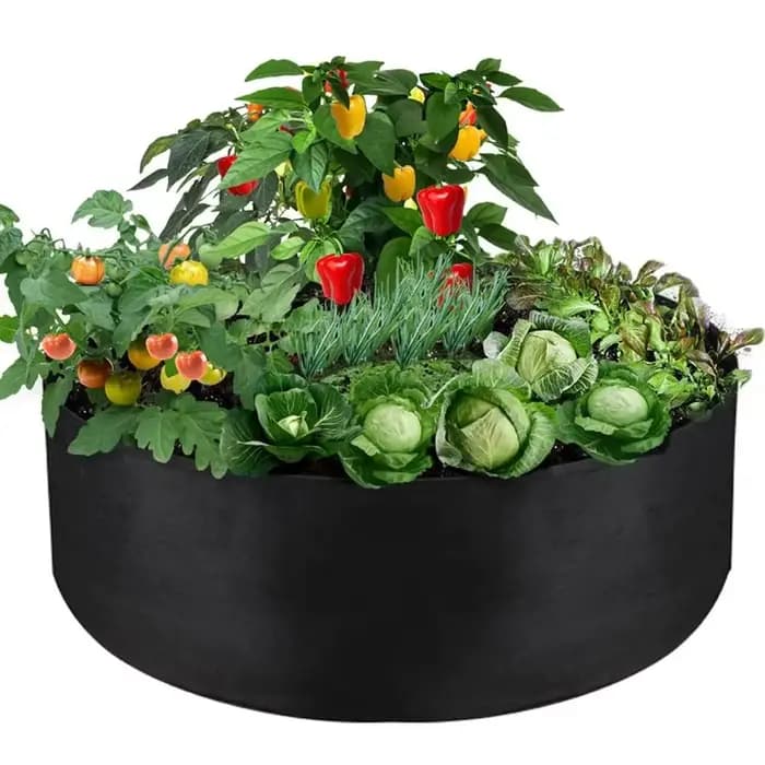 Sac de plantation en feutre pour jardin de 10/30/40/50/100 gallons avec poignées, pot de pépinière, outils de jardinage, sac de culture