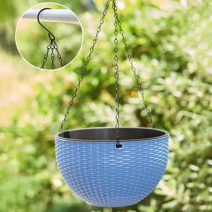 Pot de fleurs suspendu