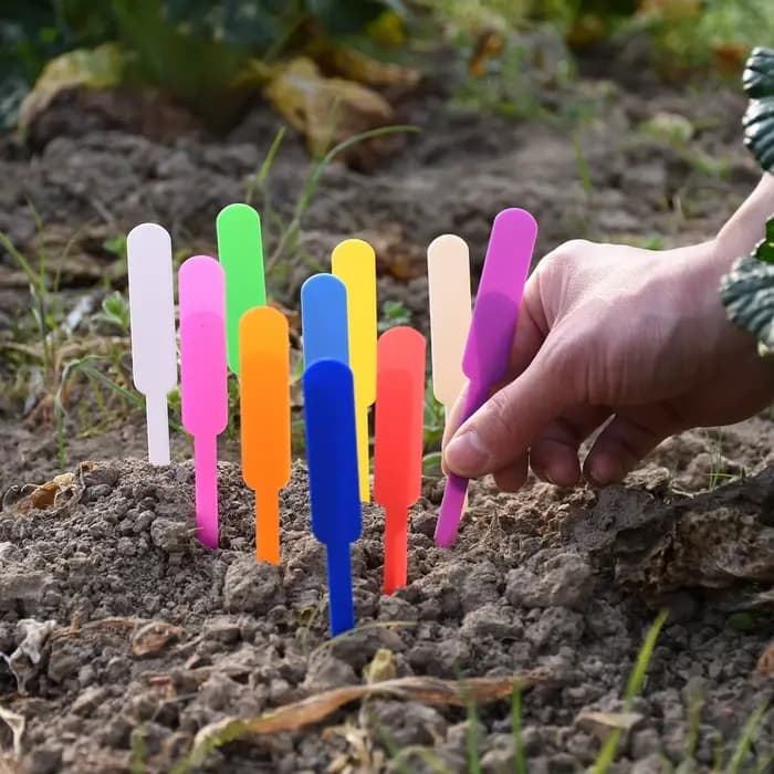 Étiquettes de plantes de jardin étanches, étiquettes en plastique, marqueurs de pépinière, Pots de f