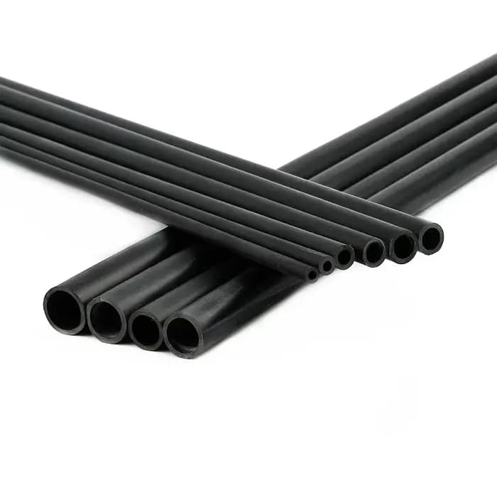 3 ~ 8 pièces longueur 50cm diamètre extérieur 5 ~ 19mm PVC tuyau noir Aquarium Aquarium Tube raccord
