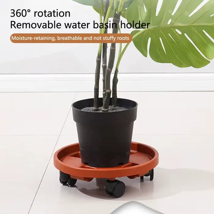 PerfecPlant-Pot de Fleurs avec Roue Universelle, RapRolling, Niket Extérieur, délégations, T1