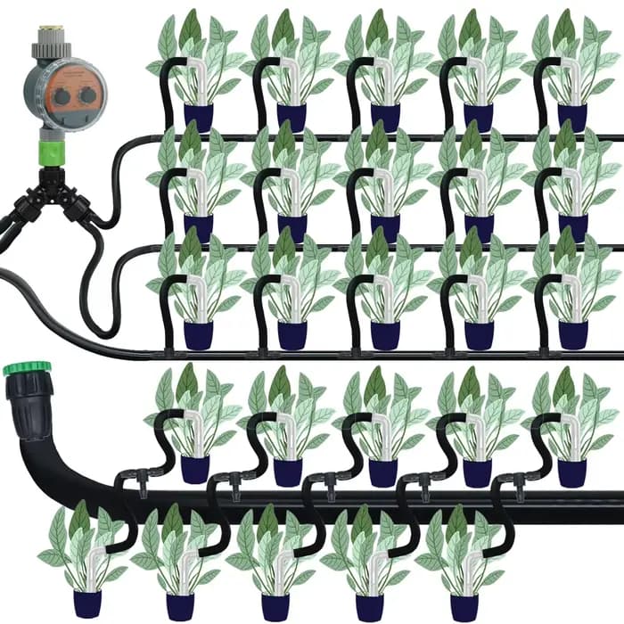 KESLA 50X flèche courbée transparente 1/4 ''4/7mm tuyau goutteur goutte à goutte émetteur économie d