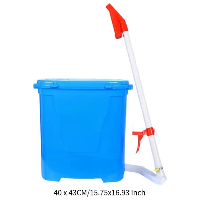 Épandeur d'engrais manuel 25l, presse à main, semoir, outil d'engrais de maïs et de légumes pour jardin, ferme, arbres fruitiers et légumes