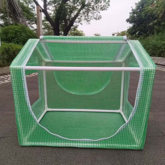 Abri de pluie de serre portable adapté à une utilisation intérieure et extérieure dans les cours - c
