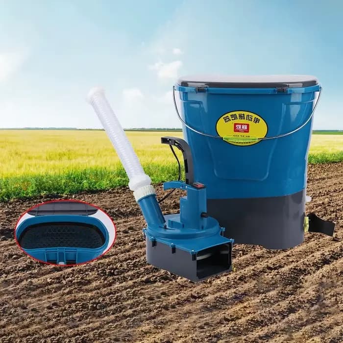 Épandeur d'engrais électrique 25L