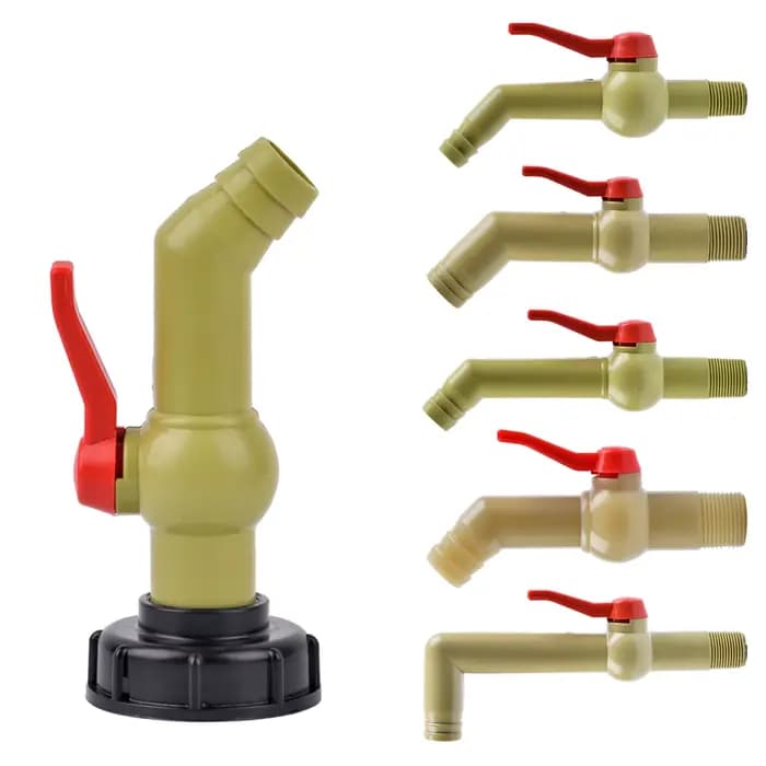 Filtre-presse de robinet de réservoir de jardin S60X6 IBC adaptateur de boîte à eau allonger la vann