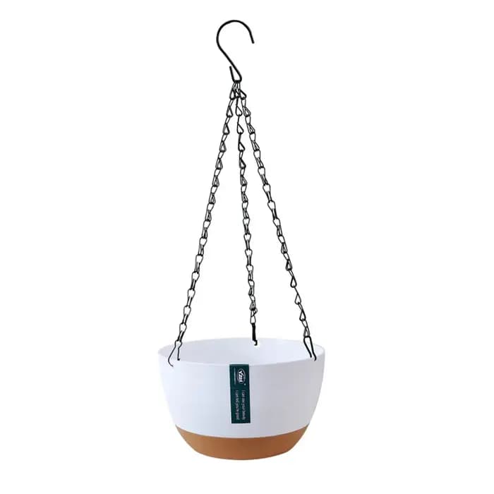 Pots d'arrosage auto-arrosage suspendus de qualité domestique