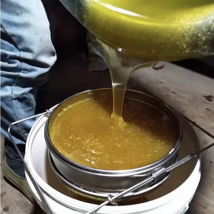 Filtre à miel Double couche en acier inoxydable pour apiculture, passoire de réservoir de colonnes p
