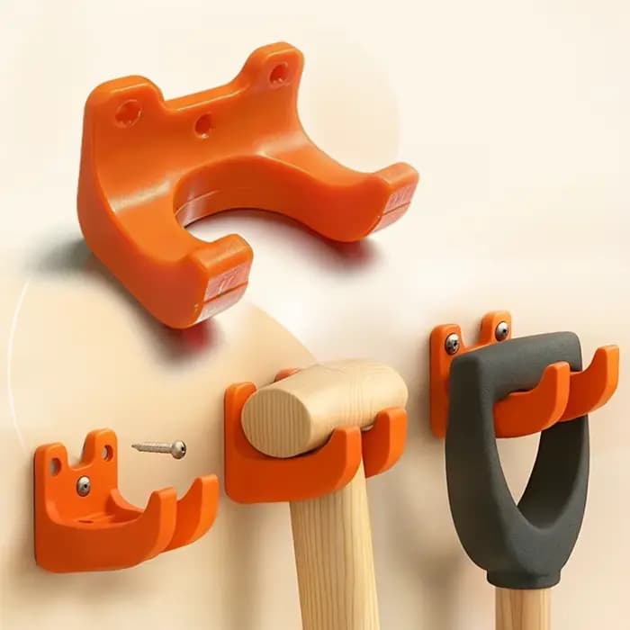 Support mural pour outils de jardin (lot de 5 ou 10)