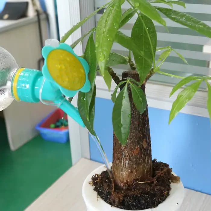 Arroseur de bouchon de bouteille 2 en 1, mini arrosoir de jardin domestique, bec d'eau à double tête