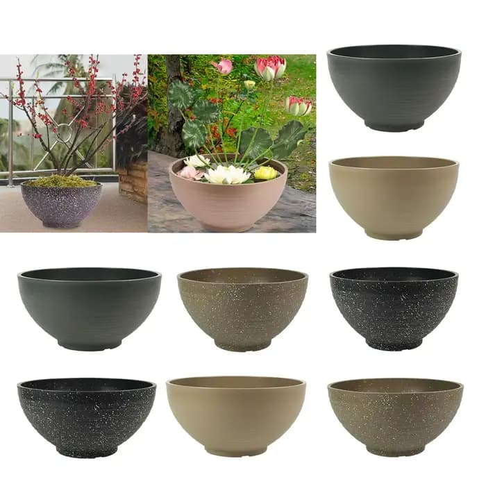Pot de fleurs créatif pour jardin, décoration, pot pour plantes aquatiques