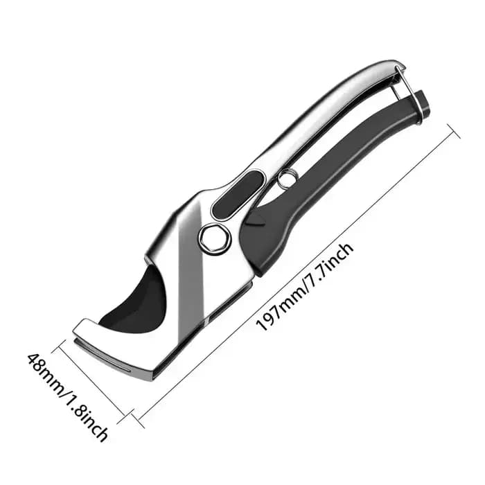 Ciseaux coupe-tuyaux professionnels pour plomberie, adaptés à plusieurs matériaux, y compris PVC, PPR, aluminium, ABS, PE, avec coupe rapide