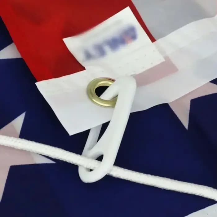 Pinces à mousqueton pour mât de drapeau, 8 pièces, accessoire de remplacement, degré d'eau, rapide,