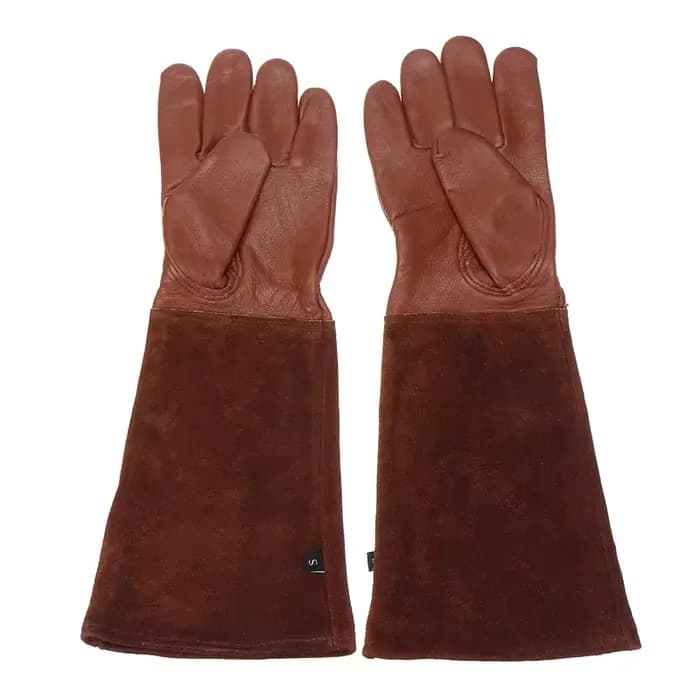 1 paire de gants de jardinage robustes pour la taille des roses, résistants aux épines, à manches lo