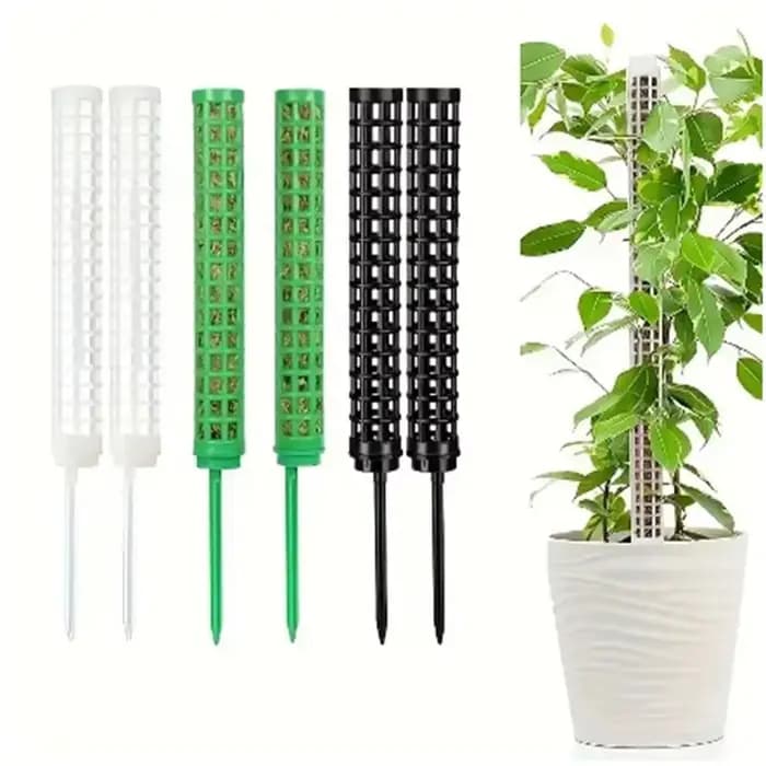 Cadre d'escalade pour plantes d'intérieur, anciers de support en treillis, poteau en plastique pour