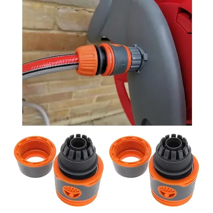 Connecteur rapide pour tuyau d'arrosage, adaptateur de connexion 1/2 3/4, connecteurs de tuyaux d'ea