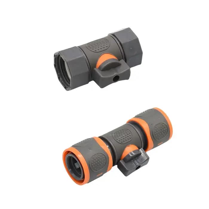 1/4 "3/8" 1/2 "3/4" 1 pouce tuyau d'arrosage connecteur rapide connecteur d'arrêt jardin robinet pis