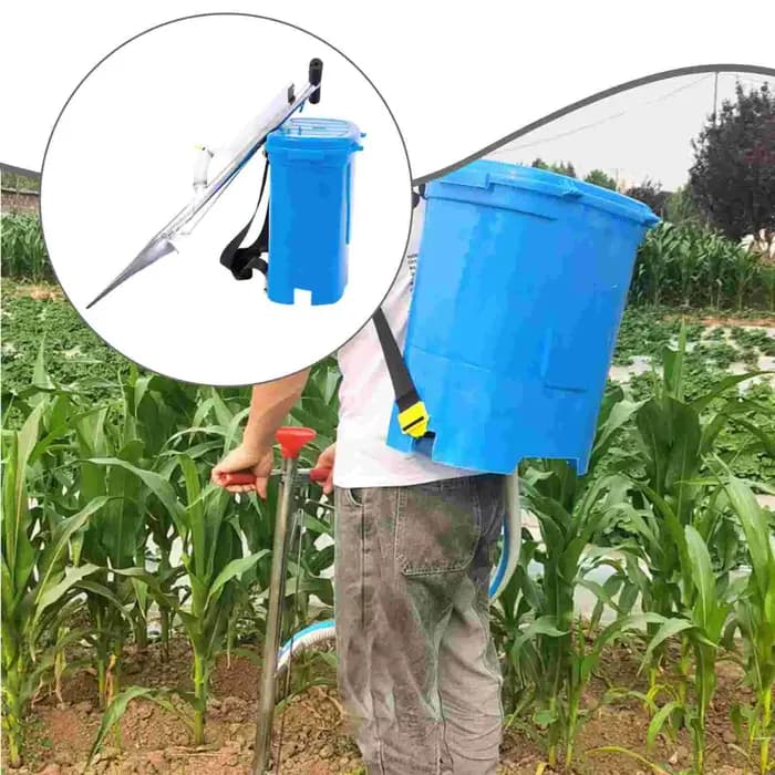 Épandeur manuel de semences et d'engrais 25L à dos