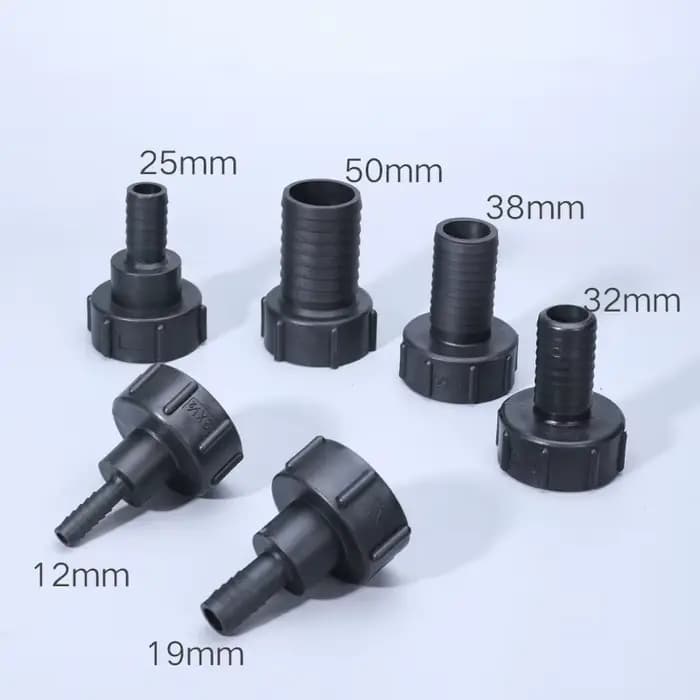 Adaptateur de réservoir IBC 1000L, connecteur de robinet à filetage grossier de 60mm, raccord de rés