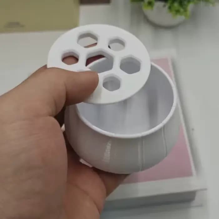 Pot de Reproduction d'Oignons Verts Imprimé en 3D – Station de Propagation Hydroponique pour Jardinage Intérieur et Cuisine – Cadeau Idéal